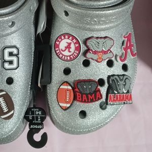 Shoe Charms AL Crimson Tide